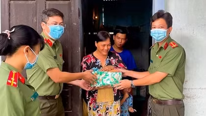Công an TP Bà Rịa có nhiều hoạt động chia sẻ yêu thương mùa dịch