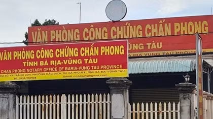 Xử phạt Văn phòng công chứng Chấn Phong 30 triệu đồng do vi phạm phòng dịch