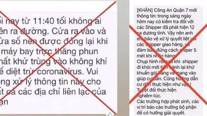 Cảnh giác với thông tin sai sự thật về dịch bệnh lan truyền trên mạng