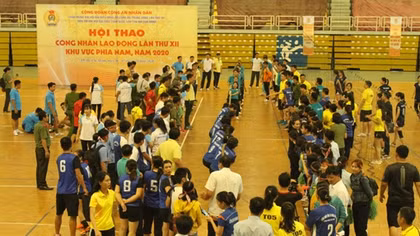 Sôi nổi Hội thao công nhân, lao động trong Công đoàn CAND