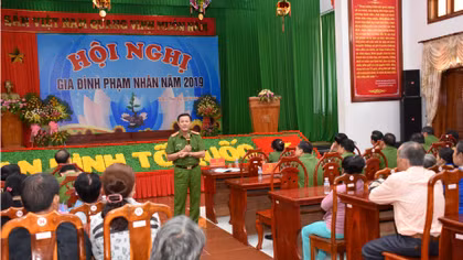 Hội nghị gia đình phạm nhân năm 2019 tại Trại giam Xuyên Mộc 