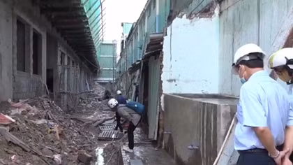 Phát hiện ổ dịch sốt xuất huyết tại công trình xây dựng