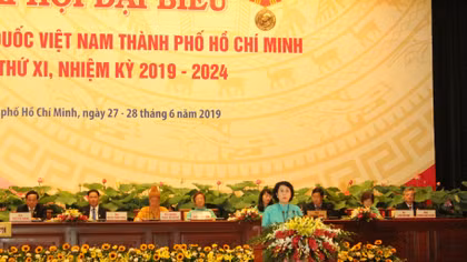 Bà Tô Thị Bích Châu tiếp tục làm Chủ tịch Ủy ban MTTQ Việt Nam TP HCM