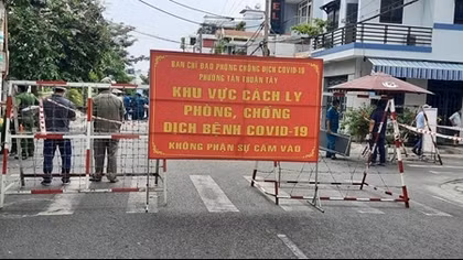 Quận 7 cách ly y tế vùng có dịch COVID-19 một số địa bàn theo Chỉ thị số 16