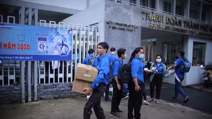Tuổi trẻ TP Hồ Chí Minh tình nguyện lên đường khắc phục hậu quả bão lũ