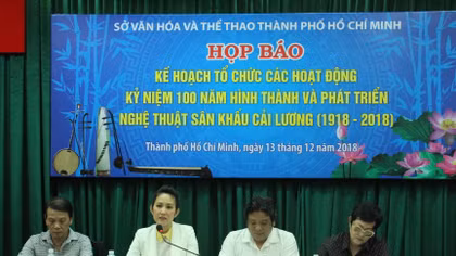 Hoạt động kỷ niệm 100 năm hình thành và phát triển nghệ thuật sân khấu cải lương