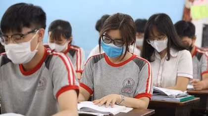 Học sinh phải đeo khẩu trang khi thi tốt nghiệp THPT 2020
