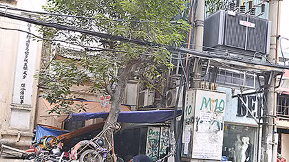 Người Hà Nội liều mạng mưu sinh cạnh trạm biến áp