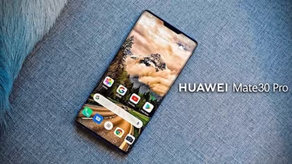 Hình ảnh đầu tiên về Mate 30 Pro không ứng dụng Google của Huawei