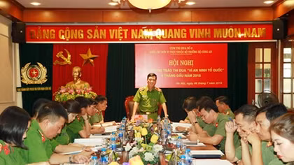 Cụm thi đua số 2 – Bộ Công an sơ kết phong trào thi đua “Vì an ninh Tổ quốc”