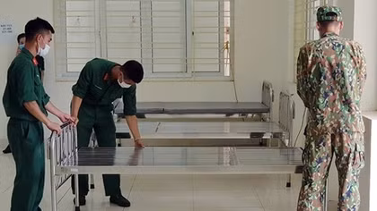 Cận cảnh Bệnh viện dã chiến số 2 ở Bắc Giang