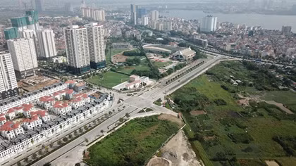 Nhìn từ trên... trời tuyến đường 10 làn xe nối hai tuyến vành đai ở thủ đô