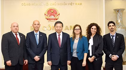 Tăng cường hợp tác an ninh với Israel và Thái Lan