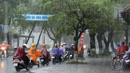 Thời tiết ngày 11-7: Mưa lớn tiếp tục kéo dài đến ngày 15-7