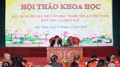 Huy động tâm sức, trí tuệ xây dựng hệ giá trị VHNT Việt Nam hiện đại