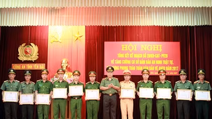 Công an Yên Bái tổng kết đợt tăng cường cơ sở