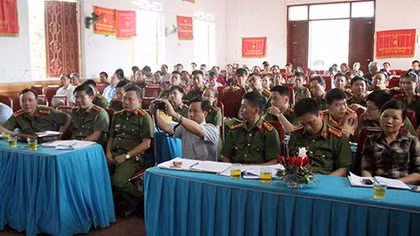 Diễn đàn Công an lắng nghe ý kiến nhân dân