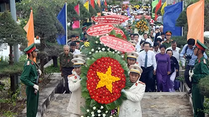 Lễ giỗ các chiến sỹ đã hy sinh tại Nhà tù Phú Quốc