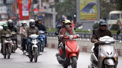 Miền Bắc chuyển lạnh, nhiều nơi có mưa rào