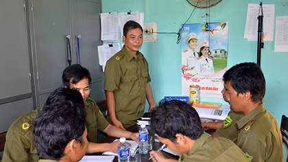 Trưởng Công an xã miền núi tận tụy với công việc