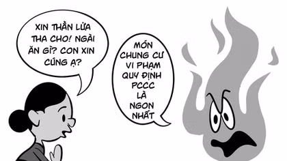 Đừng để dân phải thấp thỏm sống trong chung cư vi phạm phòng cháy chữa cháy