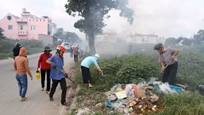 Treo thưởng cho người phát hiện hành vi đổ trộm rác