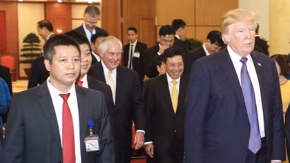 Chuyện chưa kể của Cảnh vệ Việt Nam bảo vệ nguyên thủ Mỹ-Triều 