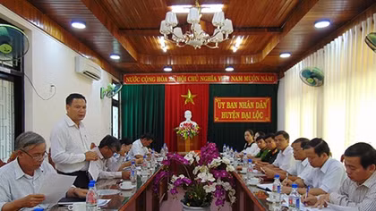 Xử lý nghiêm những sai sót trong việc tu sửa Nghĩa trang liệt sĩ xã Đại Quang