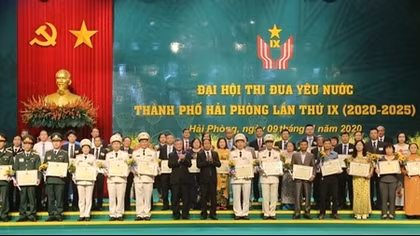 Hải Phòng biểu dương 500 tập thể, cá nhân trong phong trào thi đua yêu nước
