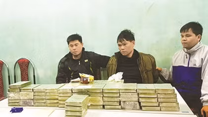 Vận chuyển 263 bánh heroin với tiền công 1,3 tỷ đồng
