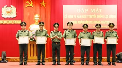 Công an Yên Bái kỷ niệm 75 năm truyền thống lực lượng ANND