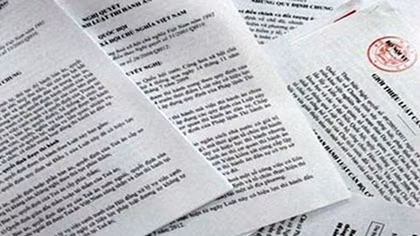 Phát hiện 58 văn bản trái pháp luật