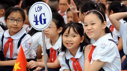 Trường Tiểu học Chu Văn An hân hoan trong ngày khai giảng năm học mới