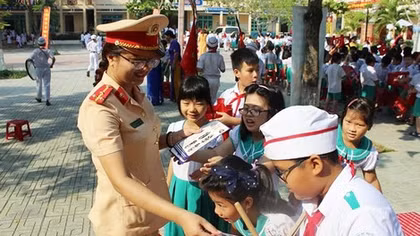 Chuyện nữ Cảnh sát giao thông xứ Quảng