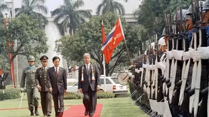 Hình ảnh một số hoạt động đối ngoại của nguyên Tổng Bí thư Đỗ Mười