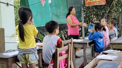 Lớp học miễn phí của cô Thanh