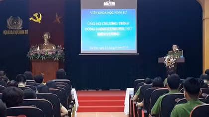 Viện Khoa học hình sự “Đồng hành cùng phụ nữ biên cương”