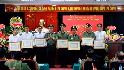 Nâng cao chất lượng trang thiết bị phục vụ công tác của lực lượng CAND
