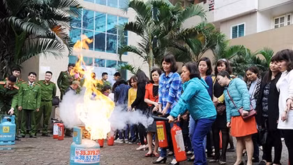 Đưa nội dung tuyên truyền phòng cháy, chữa cháy vào trại hè