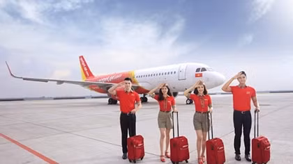 Mừng Giải phóng Thủ đô, bay cùng Vietjet khắp các tỉnh thành