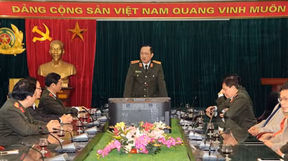 Thứ trưởng Nguyễn Văn Thành kiểm tra công tác các cơ quan báo chí CAND