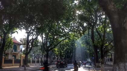 Cuối tuần, Hà Nội đón nắng ấm