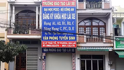 Phát hiện thêm 2 cơ sở đào tạo “chui” tại Gia Lai