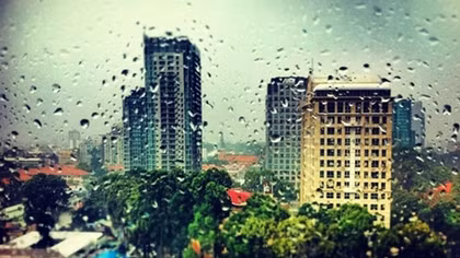 Mưa rào và giông từ Bắc vào Nam