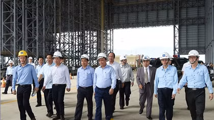 Thủ tướng Nguyễn Xuân Phúc kiểm tra công tác đảm bảo môi trường ở Formosa