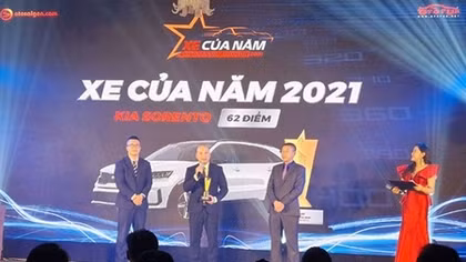 Kia Sorento giành danh hiệu “Xe của năm 2021”
