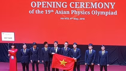 188 thí sinh từ 25 quốc gia tham dự kỳ thi Olympic Vật lý Châu Á tại Việt Nam