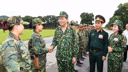 Đẩy mạnh xây dựng Quân đội nhân dân cách mạng, chính quy, tinh nhuệ, từng bước hiện đại