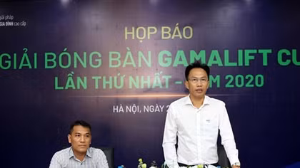 200 VĐV dự Giải bóng bàn tranh Cúp GamaLift