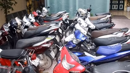 Công an thông báo tìm chủ sở hữu xe máy